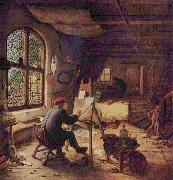 Adriaen van ostade The painter in his workshop oil painting picture wholesale